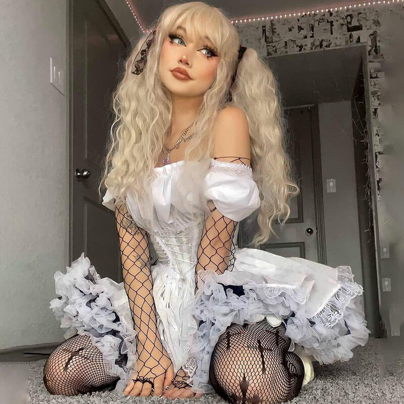 Sweet Lolita Lace Dress SpreePicky