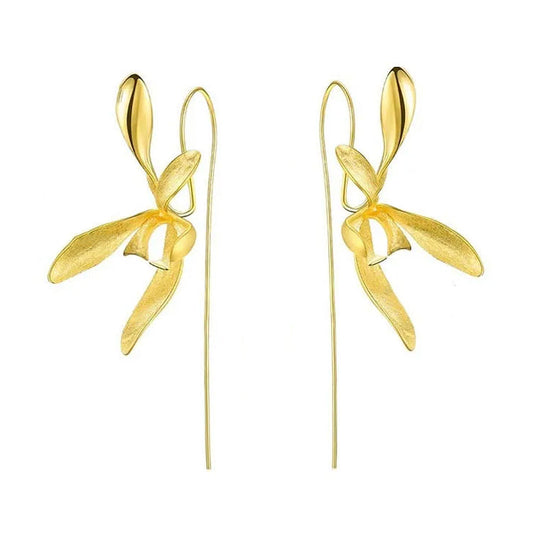 Elegant Orchid Earrings SpreePicky