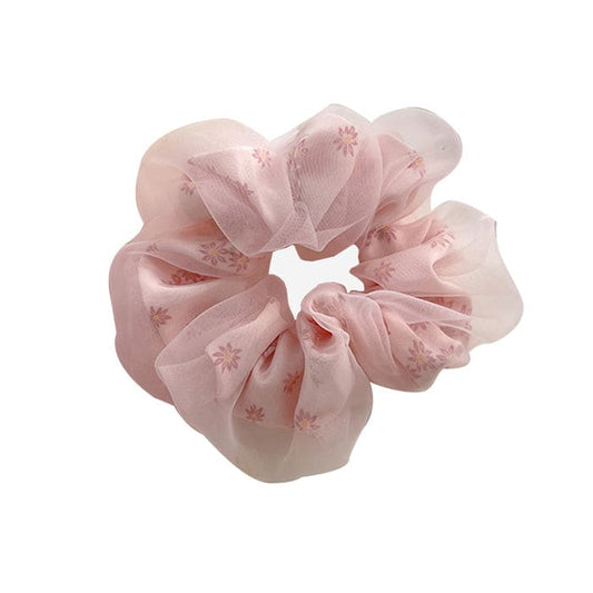 Sweet Floral Hair Tie - Pink / S - Other