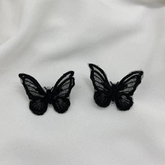 Vintage Black Style Decorative Earrings EG279 - Egirldoll