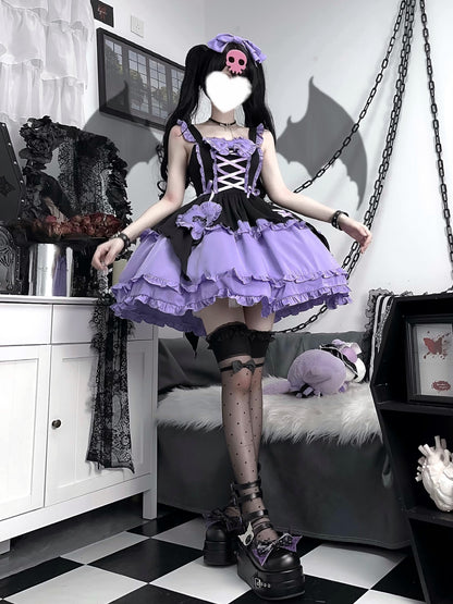 Emma Witchy Black and Purple Perfect Cute ON808 Cospicky