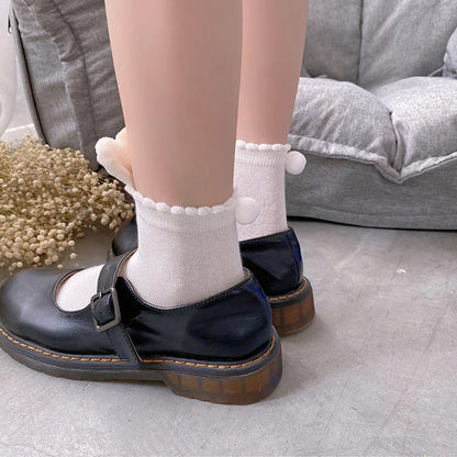 Bunny Ears Lolita Ankle Socks modakawa