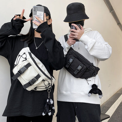 Chic Couple Design Crossbody Bag modakawa