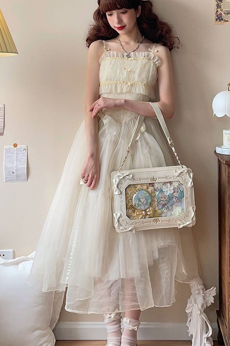 Transparent Princess Bow Shoulder Bag SpreePicky