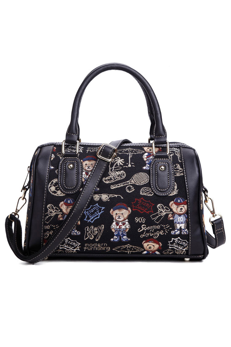 Bear Print Lolita Shoulder Bag SpreePicky