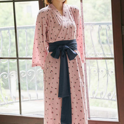 Flower Bowknot Lace Up Pajamas Modakawa