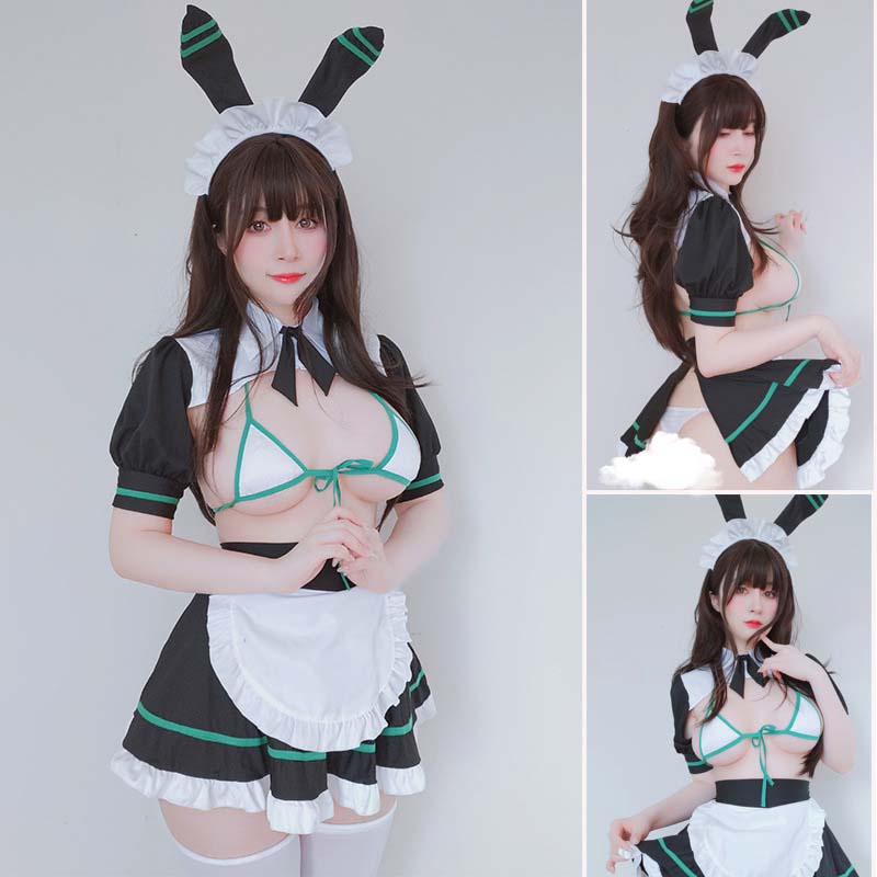 Cosplay Maid Bunny Girl Sexy Lingerie Set modakawa