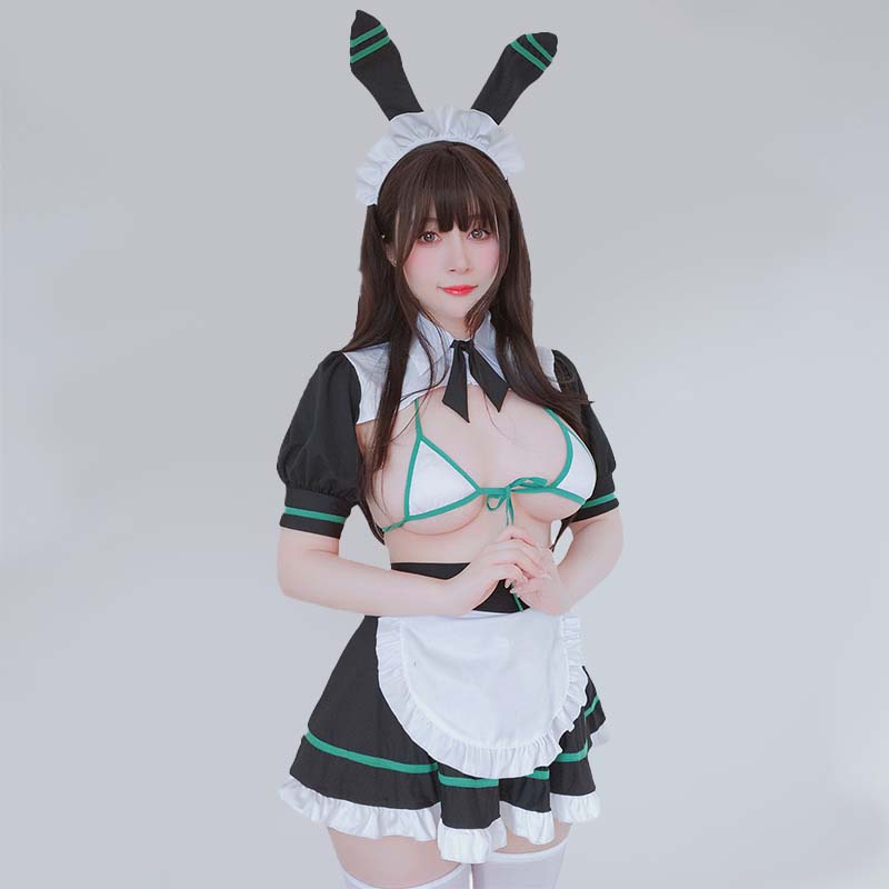 Cosplay Maid Bunny Girl Sexy Lingerie Set modakawa