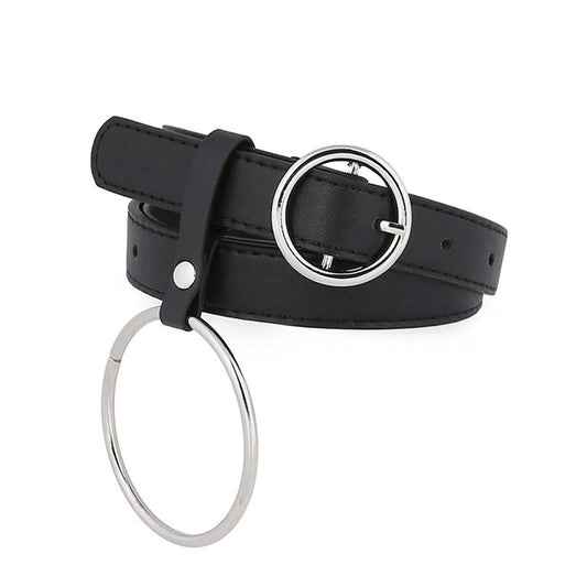 Black O-Ring Belt Boogzel Clothing