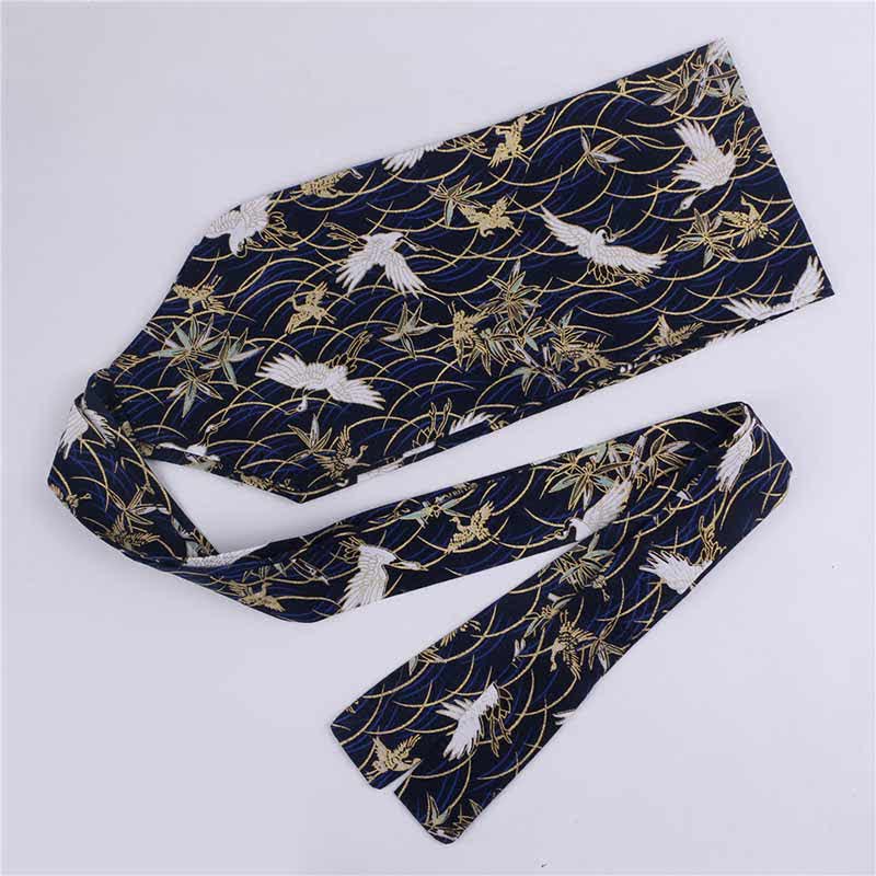 Aesthetic Print Lace Up Hanfu Waistband modakawa