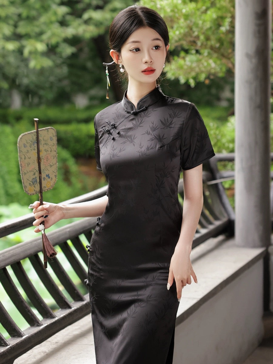 Black Classic Embodies Cheongsam Hanfu Story