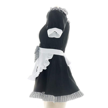 Love Heart Hollow Maid Lingerie Set modakawa