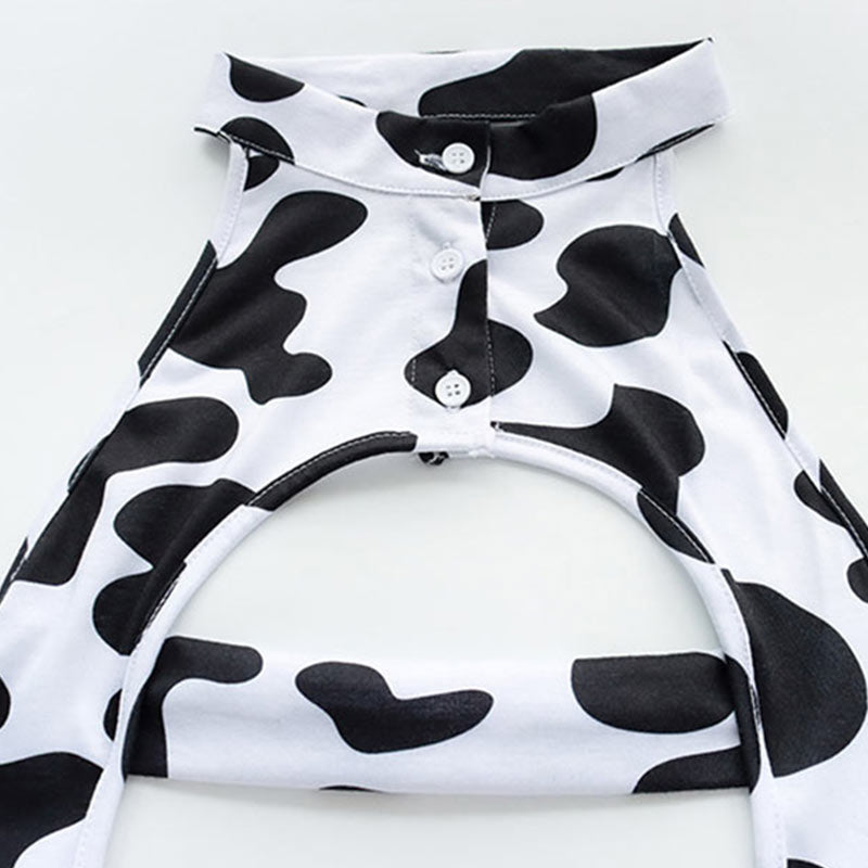 Cows Print Maid Apron Lingerie Modakawa