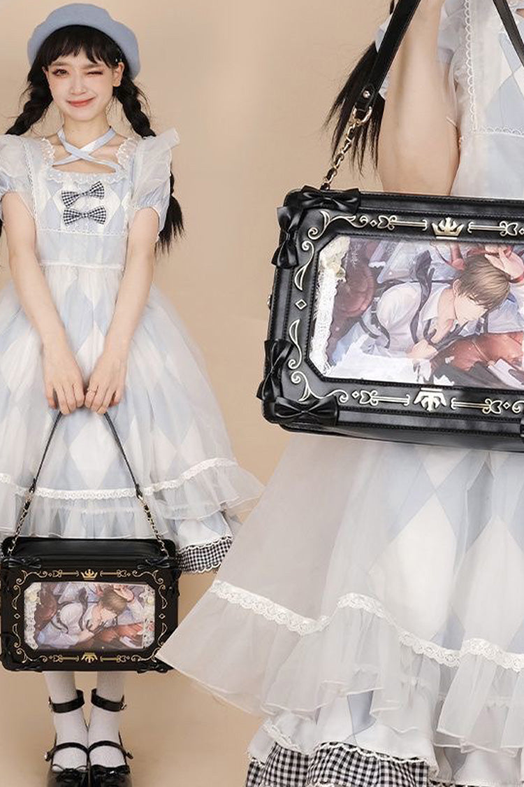 Transparent Princess Bow Shoulder Bag SpreePicky