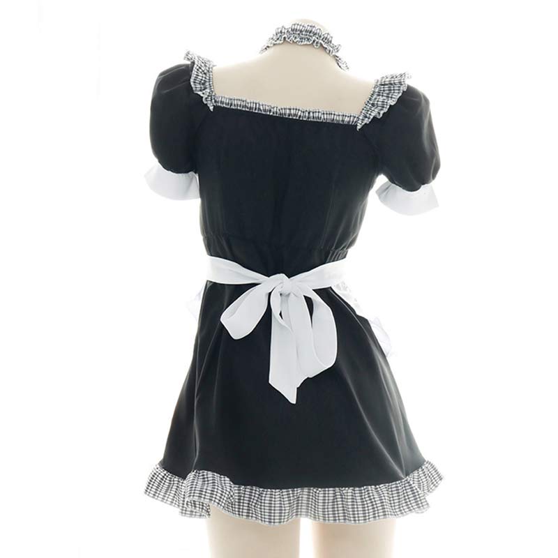 Love Heart Hollow Maid Lingerie Set modakawa