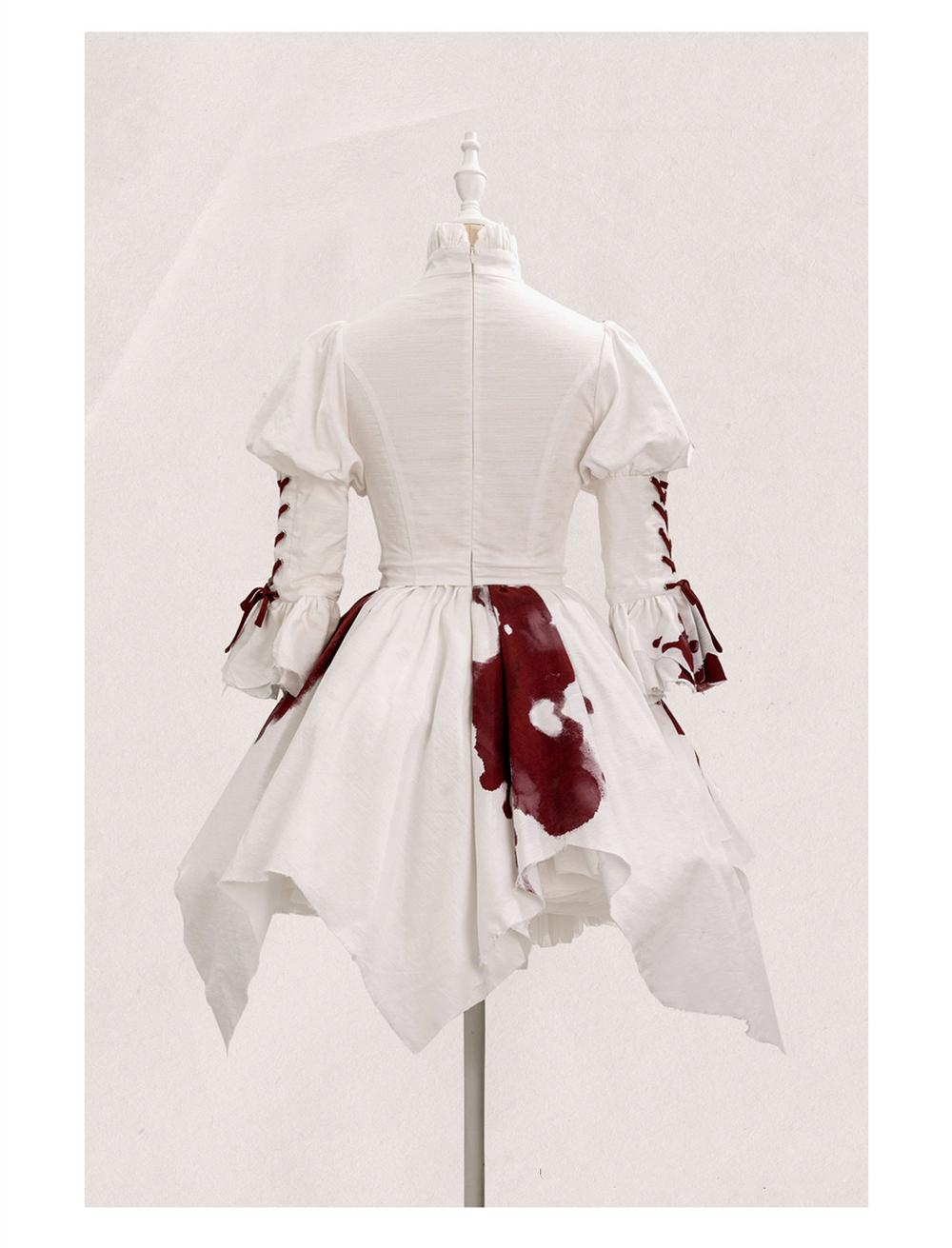 (Buy for me)Sing a lullaby for you~Romeo~Halloween Gothic Lolita Blood Stained Lolita OP   