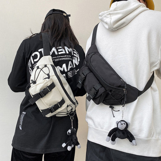 Chic Couple Design Crossbody Bag modakawa