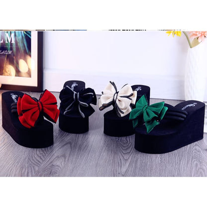 4 Colors Cute Platform Bow Sandals ON883 - sandals