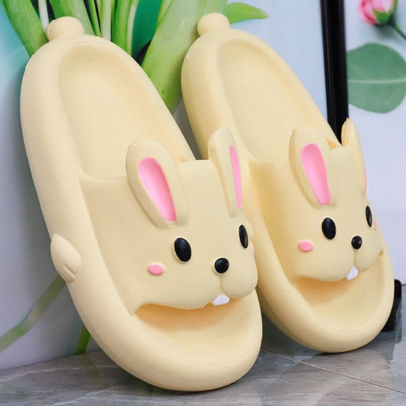 4 Colors Sweet Bunny Slippers ON886 - Yellow / 36/37 -