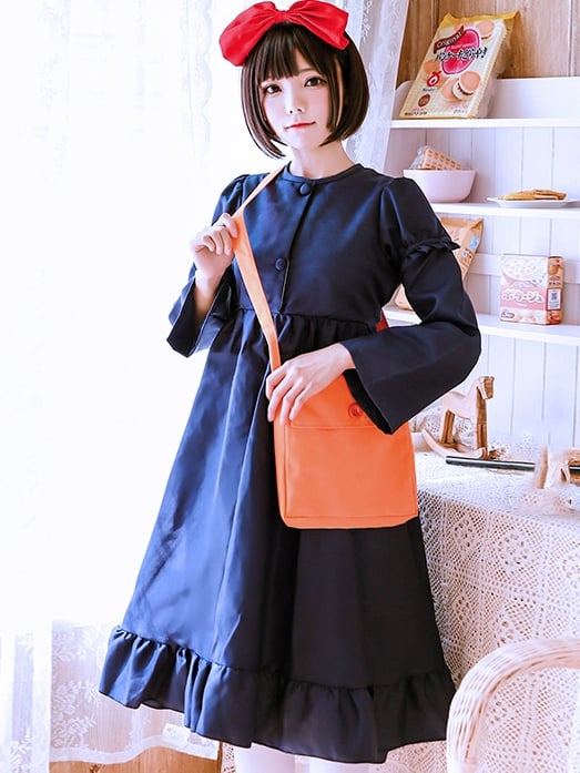 Halloween Costume Dark Blue Dress mySite