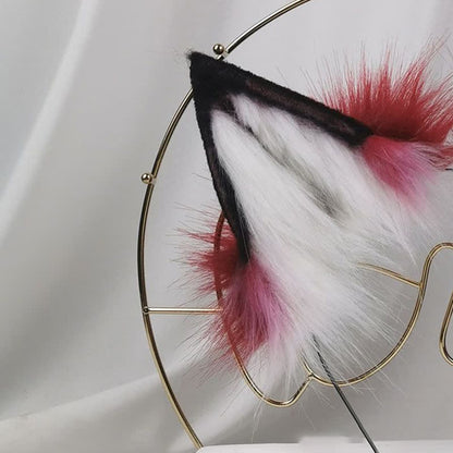 Bloody Wolf Ears Tail Headband Accessory Modakawa