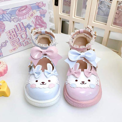 Kawaii Bunny Lolita Mary Janes Shoes modakawa