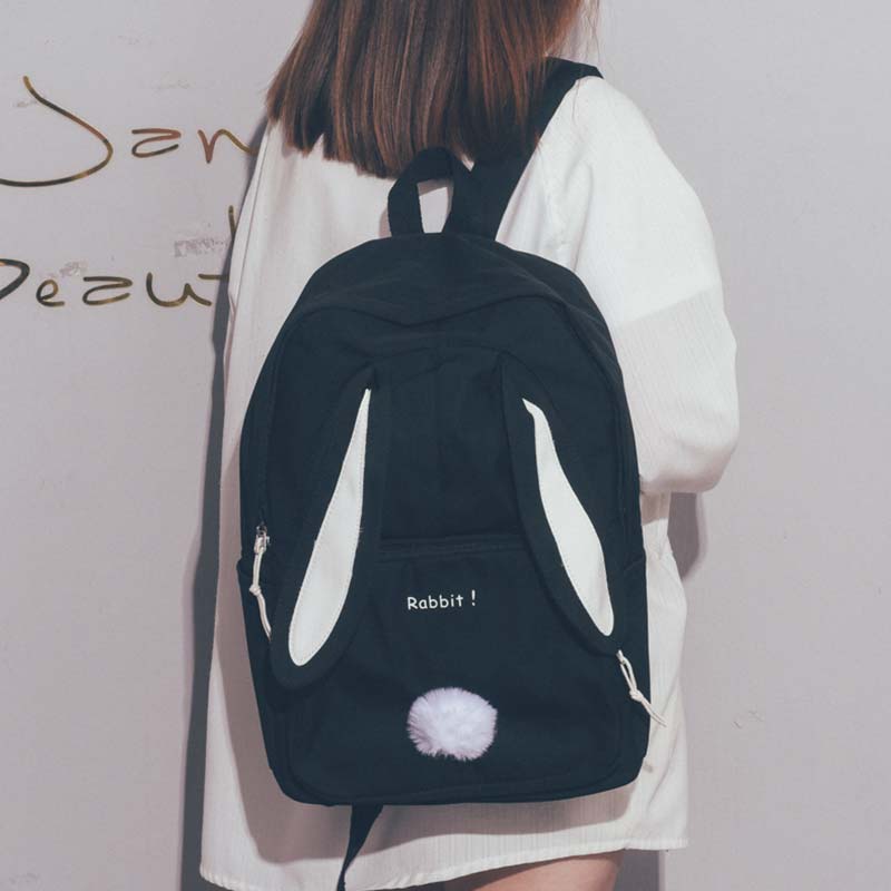 Sweet Cartoon Bunny Ears Backpack Modakawa