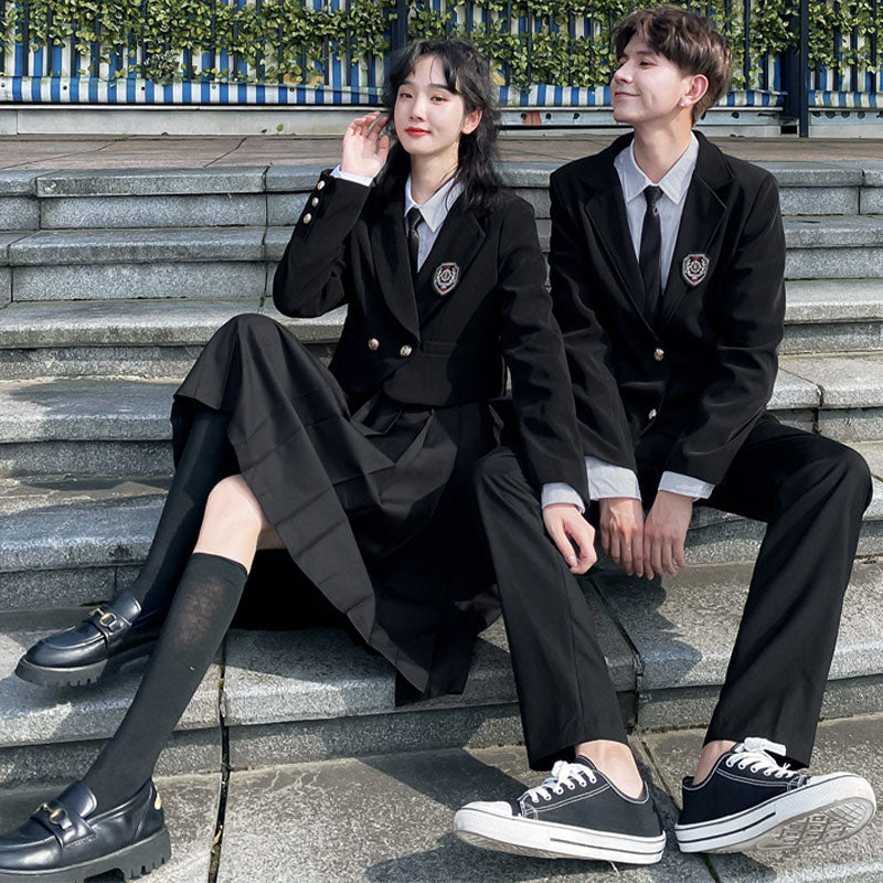 Couple JK Uniform Four Pieces Set modakawa