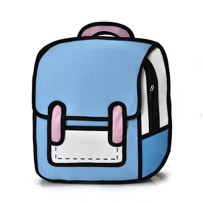 Three Dimensional Cartoon Backpack Modakawa