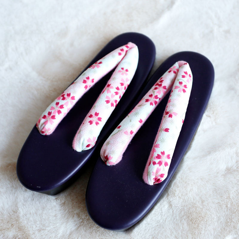 Floral Japanese Slippers Modakawa