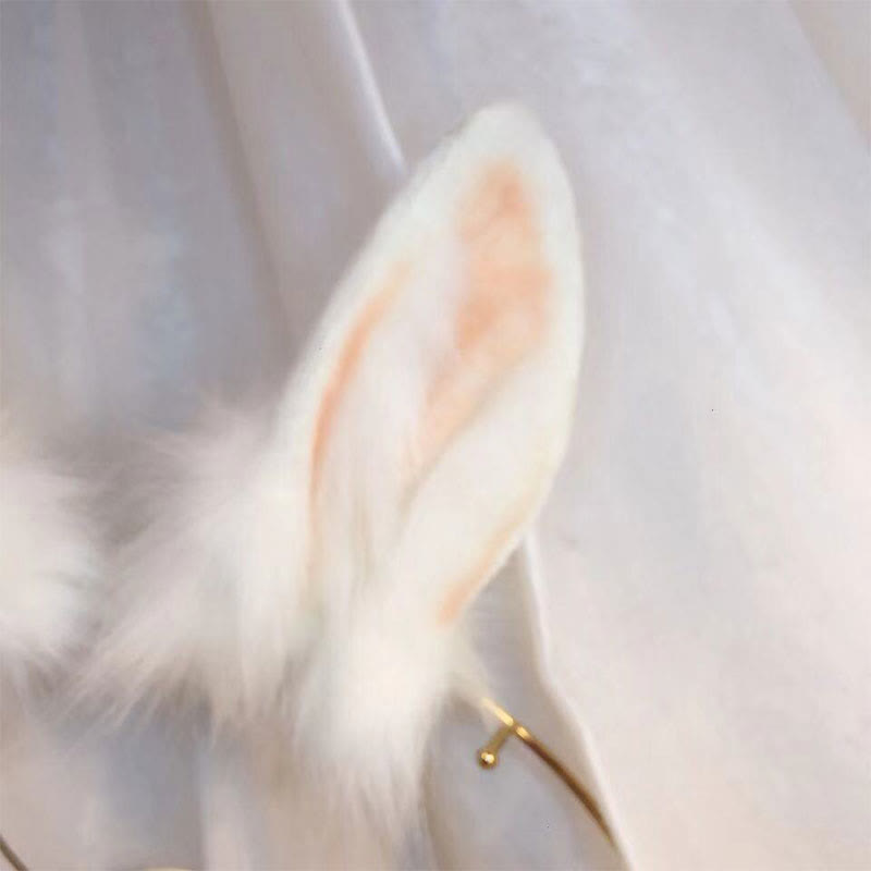 Bunny Ears Tail Headband Accessory Modakawa