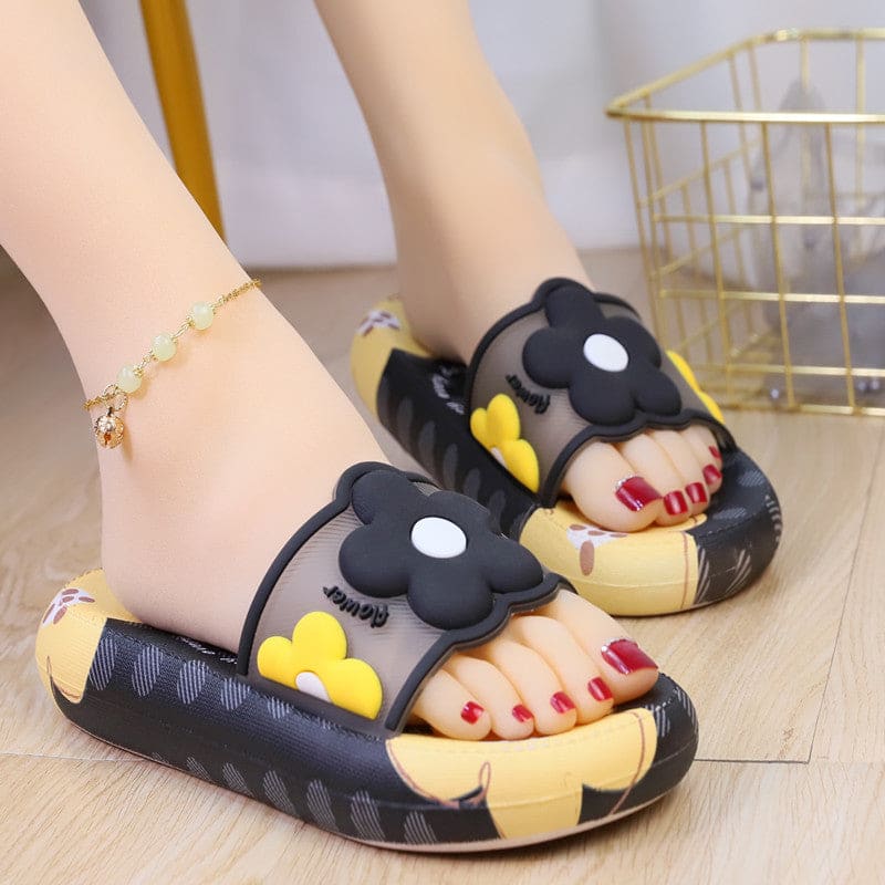 6 Colors Cute Flower Home Wear Sandals ON878 - slippers