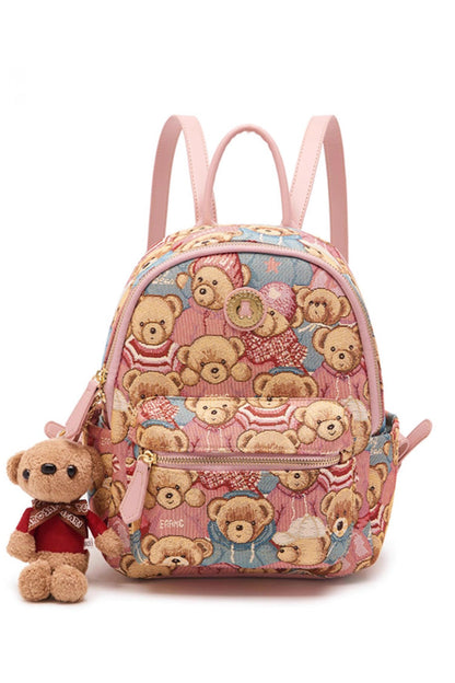 Bear Print Lolita Backpack SpreePicky