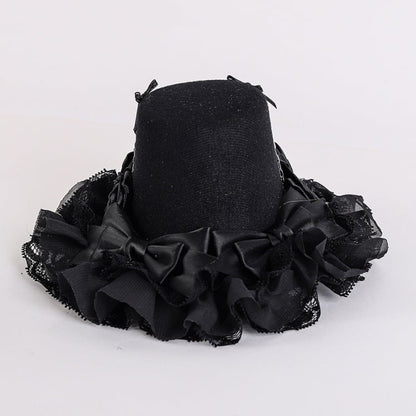 Black Floral Halloween Skeleton Hat mySite