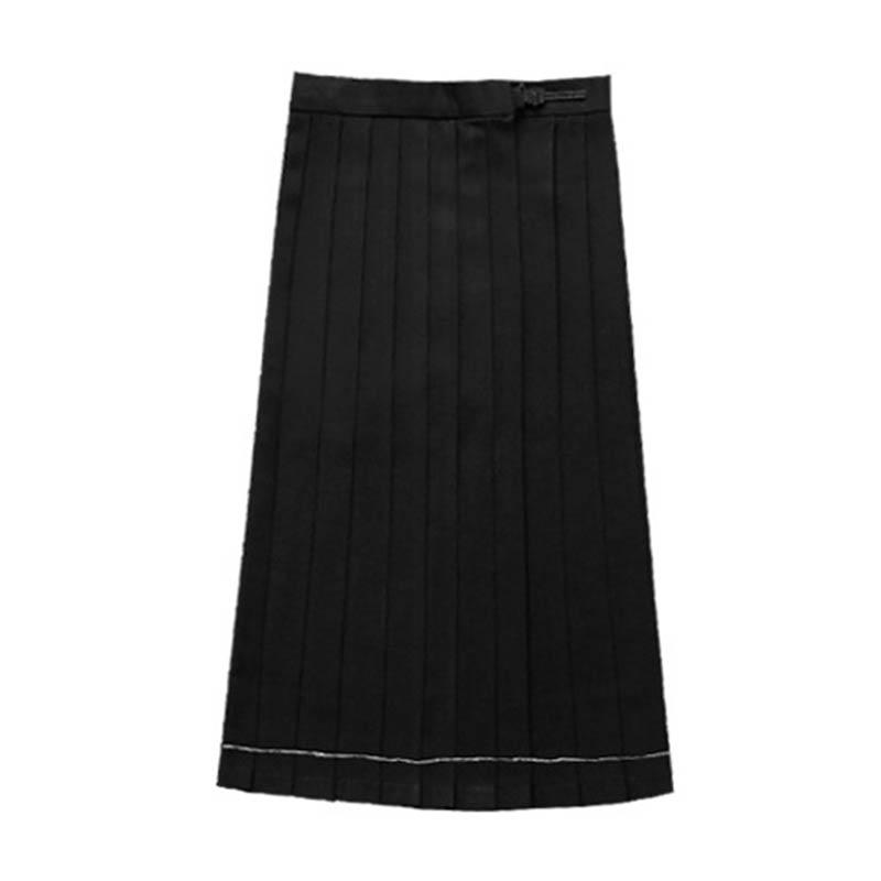 JK Uniform High Waist Pleated Short Mid Long Skirt Modakawa