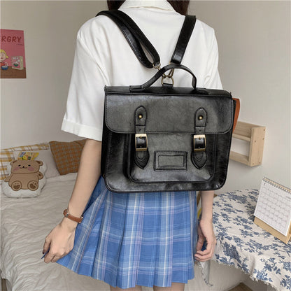 Vintage PU JK Backpack Crossboby Bag modakawa