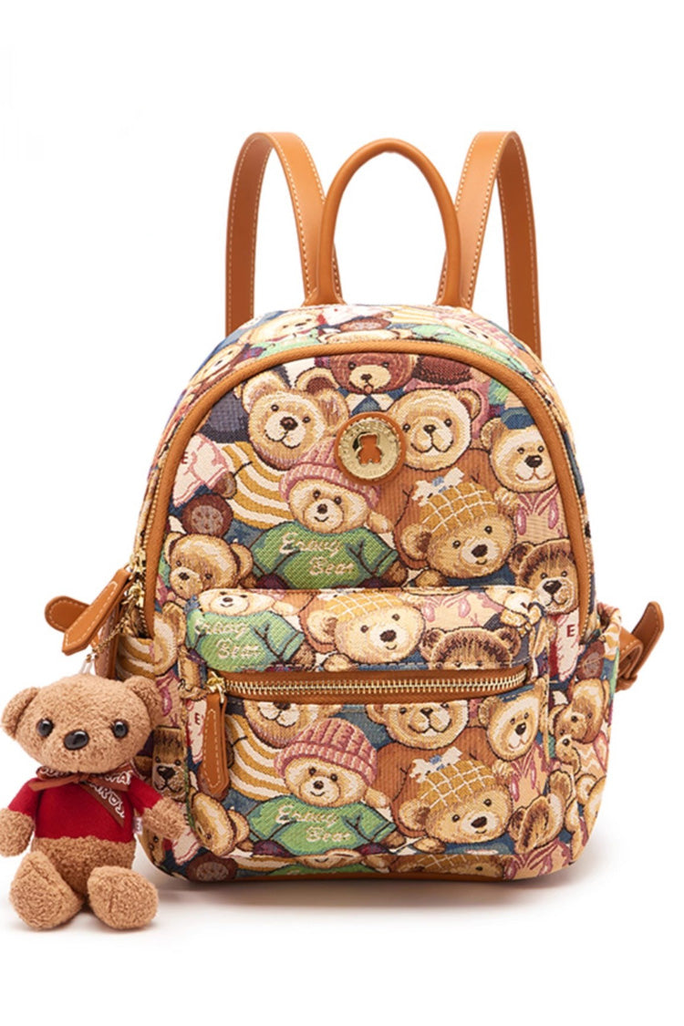 Bear Print Lolita Backpack SpreePicky