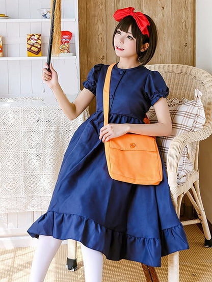 Halloween Costume Dark Blue Dress mySite