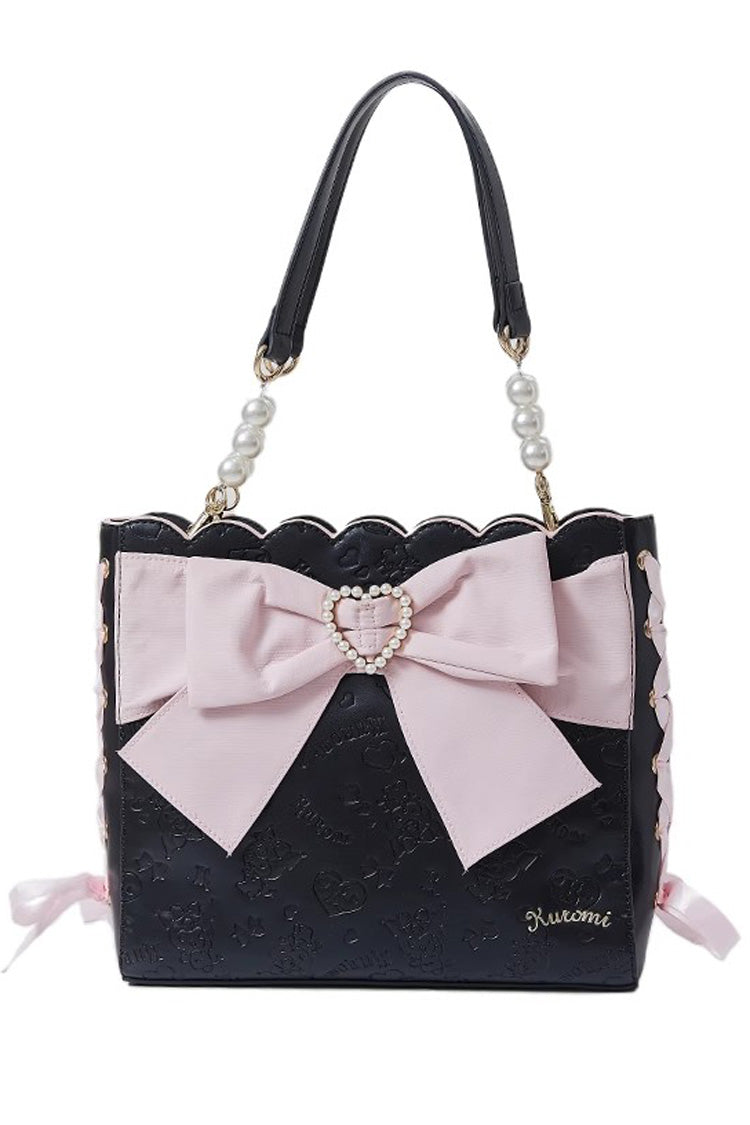 Bowknot Pearl Sweet Shoulder Bag SpreePicky