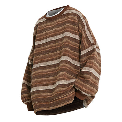 Vintage Striped Sweater Boogzel Clothing