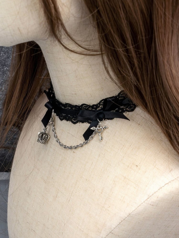 Lolita Bowknots Gothic Choker mySite