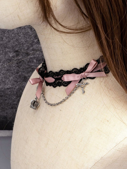 Lolita Bowknots Gothic Choker mySite