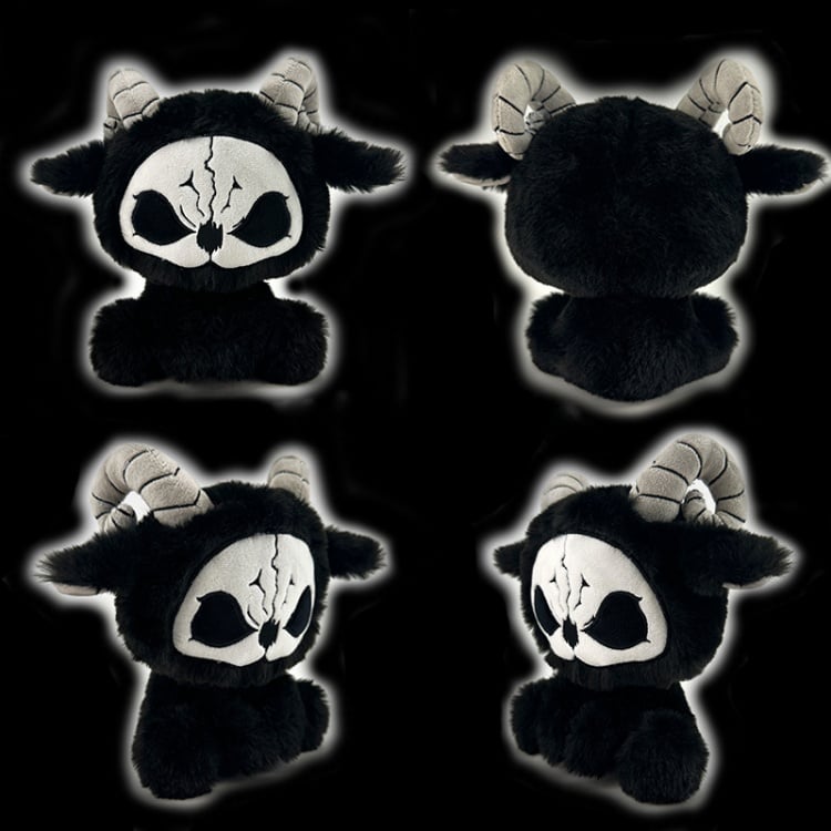 Black and White Gothic Plushie mySite