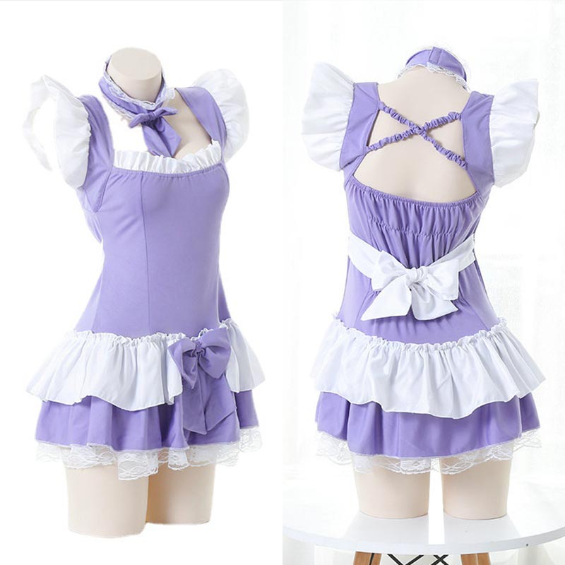 Kawaii Lolita Bow Knot Lace Hem Dress Modakawa