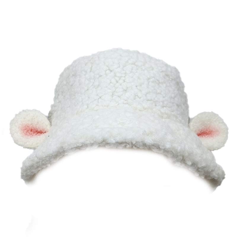 Cute Woolen Lolita Fisherman Hat modakawa