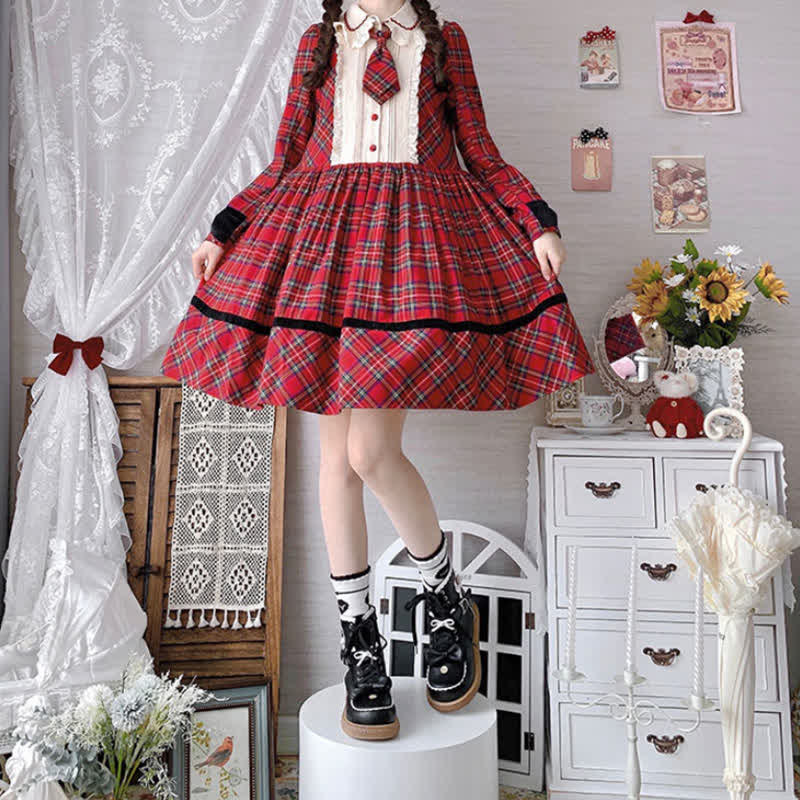 Bow Knot Button Bear Lolita Martin Boots modakawa