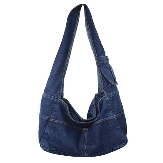 Denim Shoulder Bag Boogzel Clothing