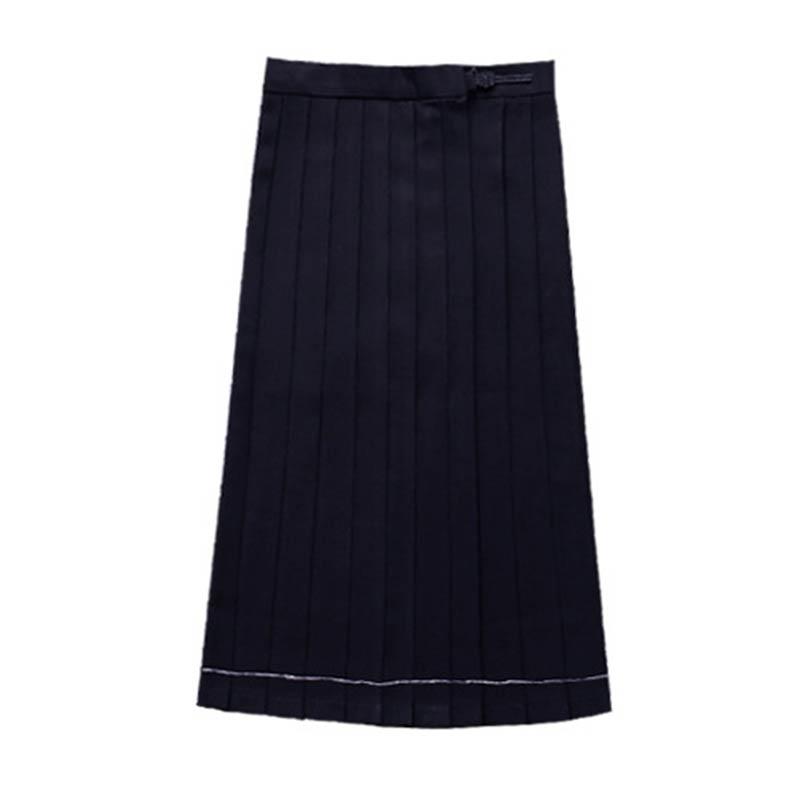 JK Uniform High Waist Pleated Short Mid Long Skirt Modakawa