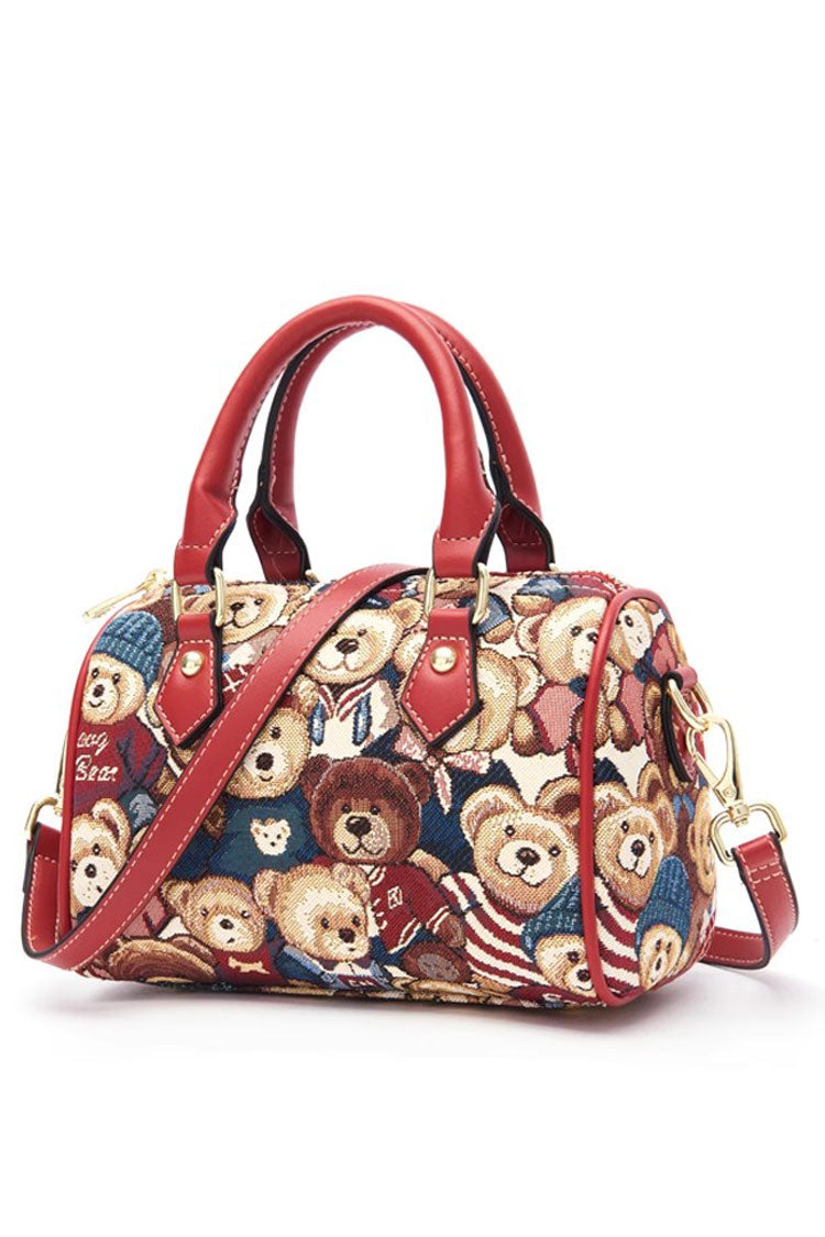 Bear Print Lolita Shoulder Bag SpreePicky