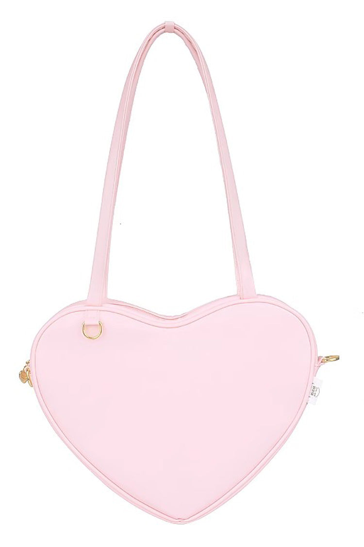 Solid Color Heart Lolita Shoulder Bag SpreePicky